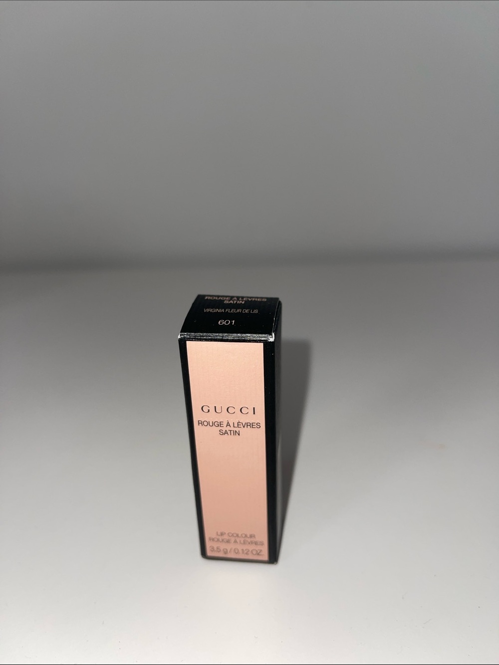 Gucci Rouge À Lèvres Satin Lipstick — NO 601 Virginia Fleur De Lis